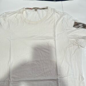 Authentic cream colored Burberry t-shirt